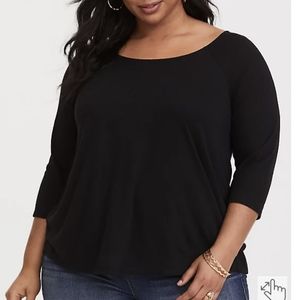 Torrid twist back top